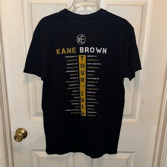 KANE BROWN Tour 2016 Concert Short Sleeve T-shirt. Sz M. - Picture 2 of 4